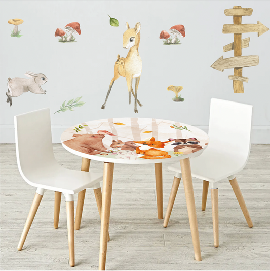 Forest Amigos: Bring Nature Indoors with PlayWall Decals 