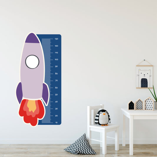 Space Rocket Height Chart