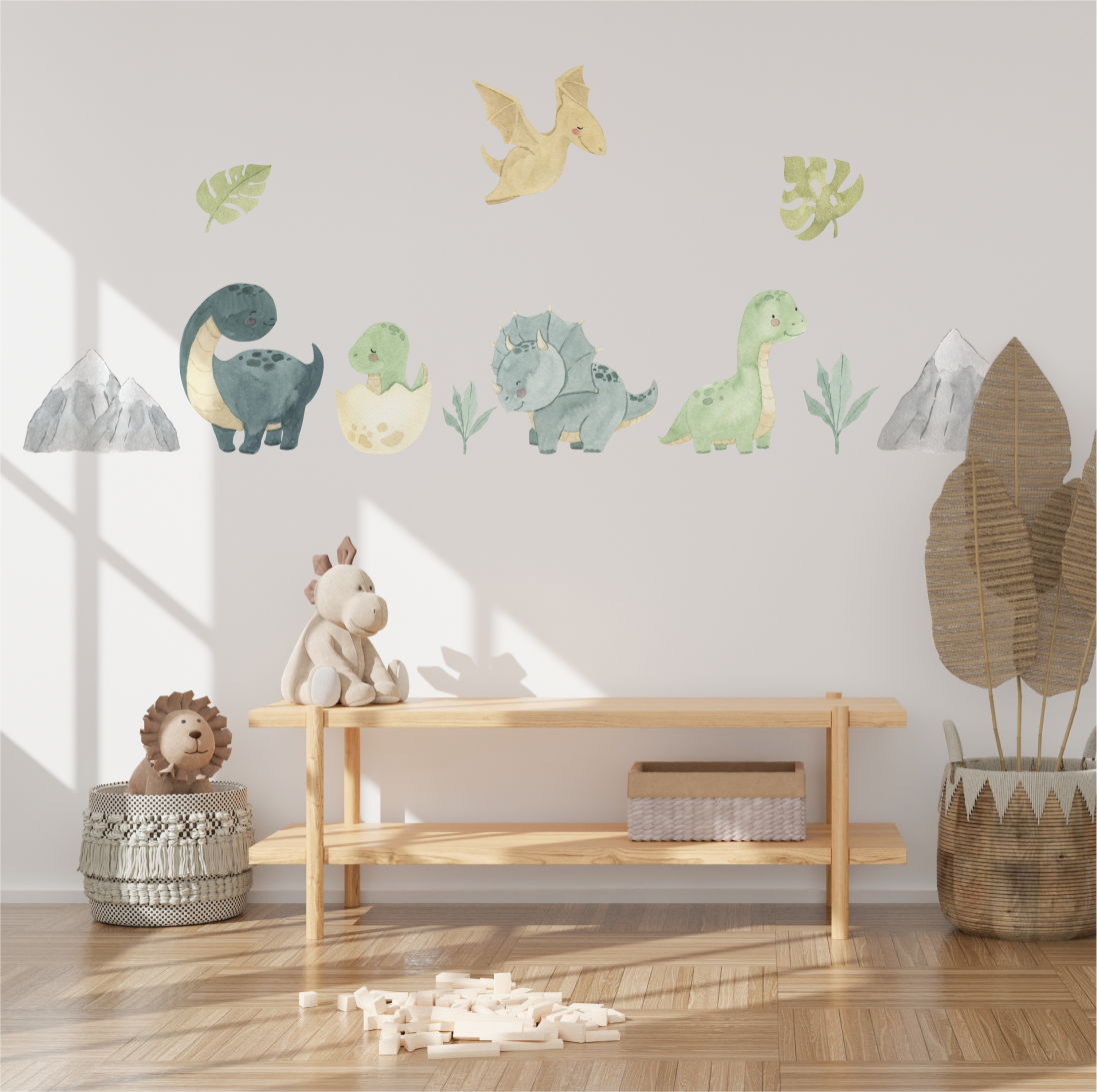 dinosaur wall decals