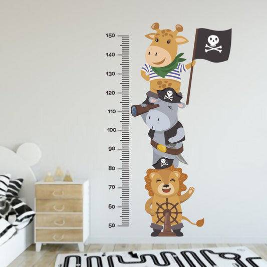 Pirate Height Chart